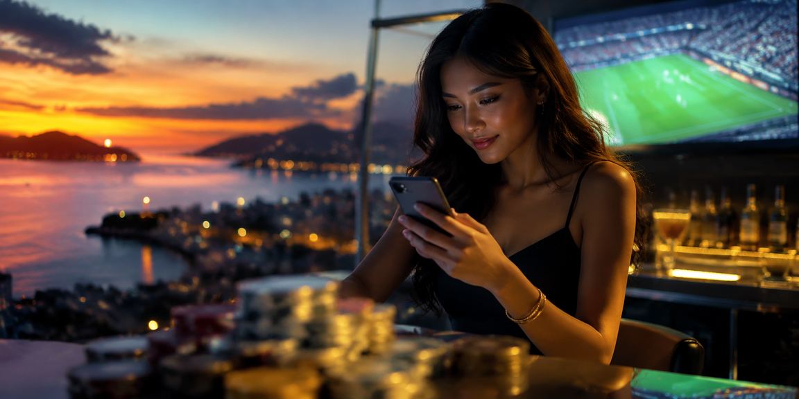 Pengguna Kota Kinabalu mengakses tip pertaruhan bola sepak ff13 dari telefon mudah alih