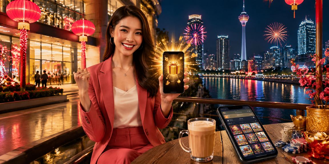 Pengguna Kuala Lumpur mendaftar akaun ff13 pada telefon mudah alih